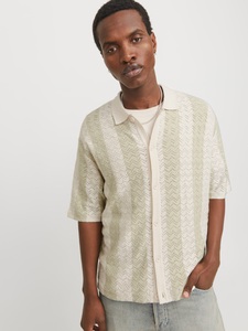 Jack & Jones Polokragenpullover »JORTYLER KNIT SS POLO SN«