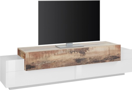 TECNOS, Tecnos Lowboard »Coro«, Breite 200 cm, INOSIGN Lowboard »Coro,Lowboard,TV-Kommode,TV-Möbel,TV-Bank«, mit 3 Klappen davon 2 mit Push-to-Open Funktion Breite 200 cm