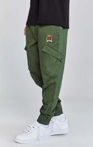 SikSilk, Siksilk Cargohose »Siksilk Cargohosen Cargo Pants«, Sik Silk - Cargohosen Cargo Pants, M, Grün