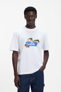 HUGO T-Shirt Regular Fit, Rundhalsausschnitt