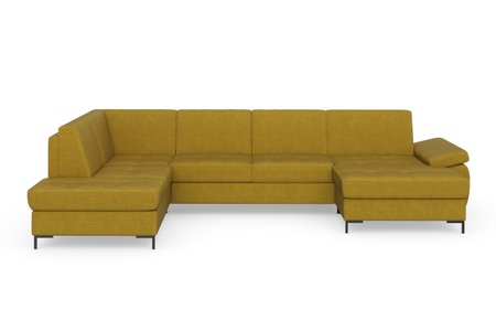 DOMO collection Wohnlandschaft »Capelo«, mit Armteilverstellung, wahlweise mit Bettfunktion, inklusive Federkern