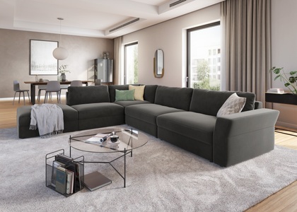 sit&more Ecksofa, mit Sitztiefenverstellung