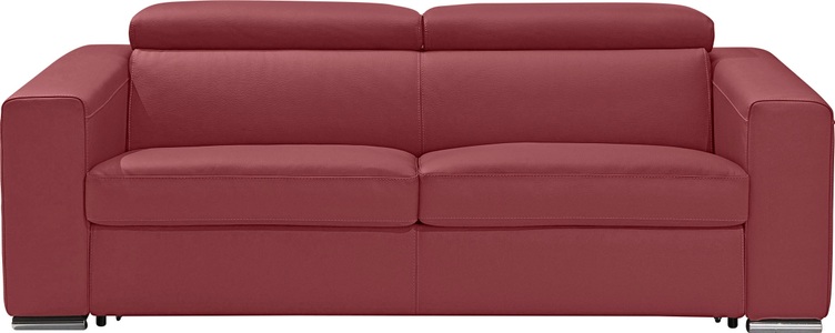 Egoitaliano, Egoitaliano Schlafsofa »Cabiria«, Sofa inkl. Schlaffunktion, Kopfteile verstellbar, mit Metallfüssen, Egoitaliano Schlafsofa »Cabiria, Design und super Sitz- und Liegekomfort« Sofa inkl. Schlaffunktion, Kopfteile verstellbar, mit Metallfüssen