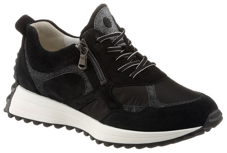 Waldläufer, Waldläufer Keilsneaker »H-PINKY«, mit Glitzer, H-Weite, 
