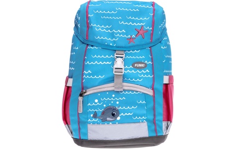 Funki, Funki Kinder-Rucksack, türkis, Funny Whale, A4 PLUS, 6025.002, Funki Kindergartenrucksack A4 PLUS+ Funny Whale, 13 l