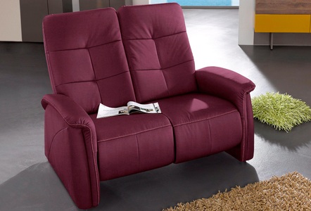 exxpo - sofa fashion, exxpo - sofa fashion 2-Sitzer, mit Relaxfunktion, exxpo - sofa fashion 2-Sitzer »Tivoli, Kinosofa, bequem und komfortabel durch die Relaxfunktion«, (2-sitzig), schmale Armlehnen, hohe Rückenlehne