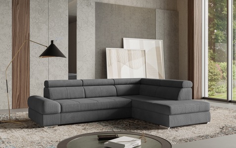 sit&more Ecksofa »Broadway L-Form«, mit verstellbaren Kopfteilen, wahlweise mit Bettfunktion