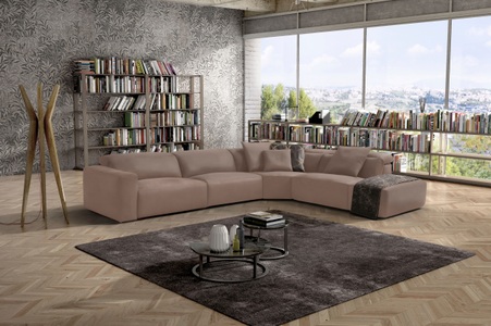 Egoitaliano, Egoitaliano Ecksofa »Beverly«, wahlweise mit elektrischer Relaxfunktion, inklusive Kopfteilverstellung, Egoitaliano Ecksofa »Beverly, extravangantes Designsofa mit erstklassigem Sitzkomfort«, wahlweise mit elektrischer Relaxfunktion, Kopfteilverstellung