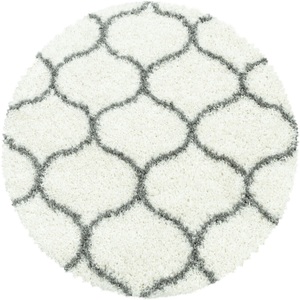 Ayyildiz Teppiche, Ayyildiz Teppiche Hochflor-Teppich »SALSA 3201«, rund, 50 mm Höhe, Ayyildiz Teppiche Hochflor-Teppich »SALSA 3201«, rund, 50 mm Höhe