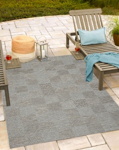 the carpet Teppich »Calgary«, rechteckig, 1 mm Höhe, moderner robuster In und Outdoor Teppich