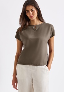 STREET ONE Shirttop, mit Cut-Out Detail
