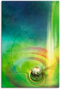 Artland, Artland Wandbild »Abstraktes Spiel CB«, Artland Wandbild »Abstraktes Spiel CB«, Muster, (1 St.), als Alubild, Outdoorbild, Poster in verschied. Grössen