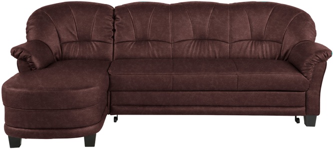HOME AFFAIRE, Home affaire Ecksofa »Camelita«, wahlweise mit Bettfunktion, Home affaire Ecksofa »Camelita, Landhaus Sofa, 2 Varianten: Recamiere- oder Ottomane, L-Form« wahlweise mit Bettfunktion