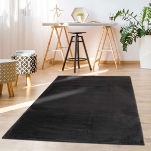Carpet City, Carpet City Hochflor-Teppich »TOPIA400«, rechteckig, 21 mm Höhe, Carpet City Hochflor-Teppich »TOPIA 400«, rechteckig, 21 mm Höhe, Kunstfell-Teppich mit Kaninchenfell-Optik, Haptik, Schlafzimmer
