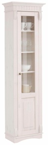 HOME AFFAIRE, Home affaire Vitrine »Teresa«, Höhe 193 cm, Home affaire Vitrine »Teresa«, mit 1 Glastür, Höhe 193 cm, aus massiver Kiefer, FSC®