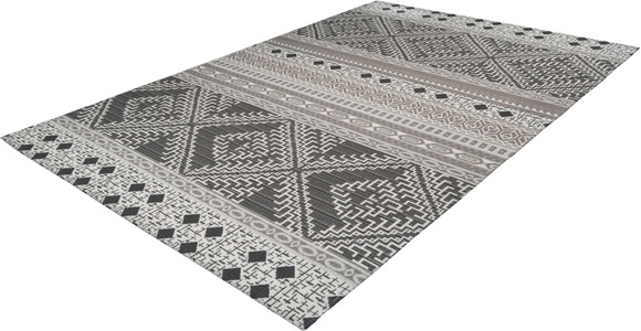calo-deluxe Teppich »Rico 403«, rechteckig, 10 mm Höhe, In- und Outdoor geeignet, Wohnzimmer
