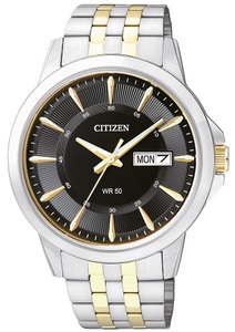 Citizen, Citizen Quarzuhr »BF2018-52EE«, Citizen Quarzuhr, Armbanduhr, Herrenuhr, Damenuhr, Edelstahlarmband, Datum