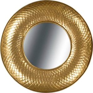 Kayoom, Kayoom Wandspiegel »Cleo 280«, Kayoom Dekospiegel »Cleo 280«, Wandspiegel, Goldfarben