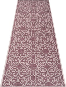 BOUGARI, Läufer, »Nebo«, bougari, rechteckig, Höhe 4 mm, maschinell gewebt, NORTHRUGS Teppich »Outdoor Jaffa 70«, rechteckig, - mm Höhe