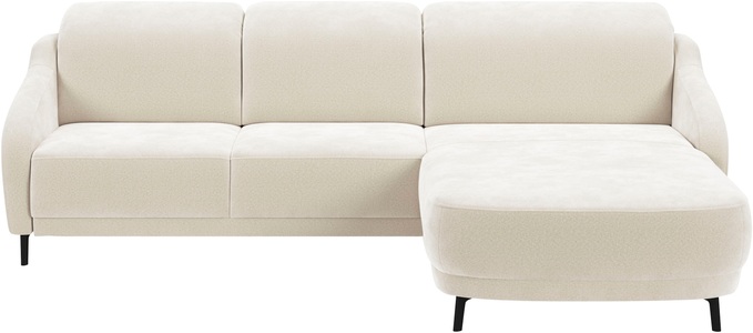sit&more Ecksofa »Blues L-Form« wahlweise mit Klapptisch und USB