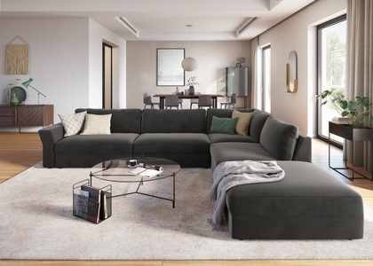 sit&more Ecksofa, mit Sitztiefenverstellung
