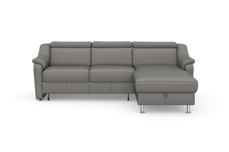 sit&more Ecksofa »Freetown«, inklusive Kopfteilverstellung und komfortablem Federkern, wahlweise mit Bettfunktion und Bettkasten