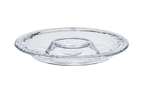 HERGISWIL, HERGISWIL - Dipschalen-Set Snack - transparent - Glas - 5cm, Glasi Hergiswil Servierplatte »Glasi Hergiswil Servierplatte Trans«