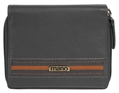 MANO, MANO Geldbörse, (1 tlg.), echt Leder, MANO Geldbörse, echt Leder