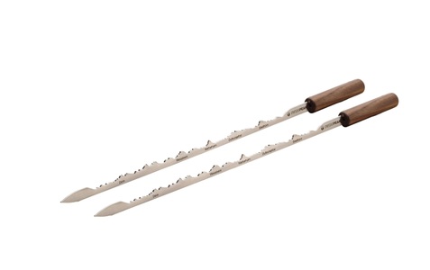 Swisspeaks, Grillspiess 2er Set Walliser Alpen, Swisspeaks Grillspiesse Walliser Alpen