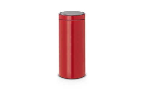 BRABANTIA, Brabantia Touchbin 30 L, Brabantia Mülleimer »Touch Bin 30 l New Red«, 1 Behälter