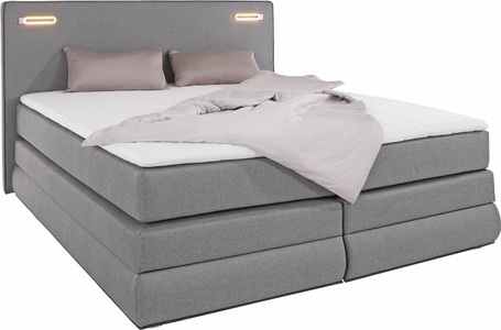 COLLECTION AB Boxspringbett »Ninoni« inkl. Bettkasten, Topper und wahlweise mit LED-Beleuchtung