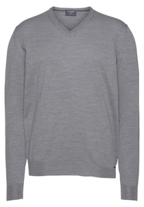 OLYMP V-Ausschnitt-Pullover »OLYMP Strick Casual«, klassischer Strickpullover