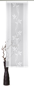 VHG, Schiebegardine, »Fiore«, VHG, Klettband 1 Stück, VHG Schiebegardine »Fiore«, (1 St.)