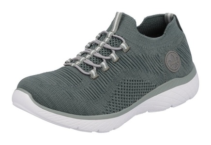Rieker, Rieker Slip-On Sneaker, mit Elastik-Einstieg, 