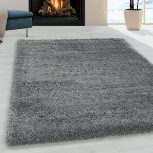 Ayyildiz Teppiche, Ayyildiz Teppiche Hochflor-Teppich »FLUFFY 3500«, rechteckig, 50 mm Höhe, robuster Langflor, ideal für Wohnzimmer und Schlafzimmer, Ayyildiz Teppiche Hochflor-Teppich »FLUFFY 3500«, rechteckig, 50 mm Höhe, Langflor, Shaggy, uni, robust, auch in rund erhältlich, Wohnzimmer