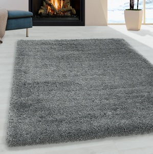 Ayyildiz Teppiche, Ayyildiz Teppiche Hochflor-Teppich »FLUFFY 3500«, rechteckig, 50 mm Höhe, robuster Langflor, ideal für Wohnzimmer und Schlafzimmer, Ayyildiz Teppiche Hochflor-Teppich »FLUFFY 3500«, rechteckig, 50 mm Höhe, Langflor, Shaggy, uni, robust, auch in rund erhältlich, Wohnzimmer
