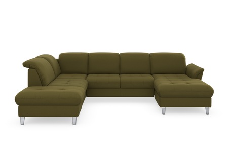 sit&more Wohnlandschaft, wahlweise mit Kopfteilverstellung, Bettfunktion und Stauraum