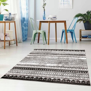 Carpet City, Teppich, »Moda 1136«, Carpet City, rechteckig, Höhe 11 mm, maschinell gewebt, Carpet City Teppich »Moda 1136«, rechteckig, 11 mm Höhe, Läufer, Kurzflor, Wohnzimmer