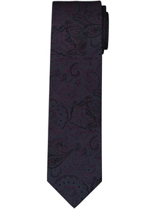 OLYMP Krawatte reine Seide, modisches Muster, 6,5 cm