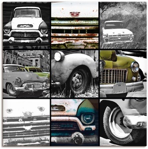 Artland, Artland Wandbild »Autos I«, Artland Wandbild »Autos I«, Auto, (1 St.), als Alubild, Outdoorbild, Poster in verschied. Grössen