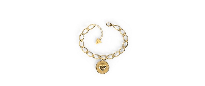 Guess, Armband Damen Gold 14.5+4CM, Guess TALISMANIA Armschmuck Damen
