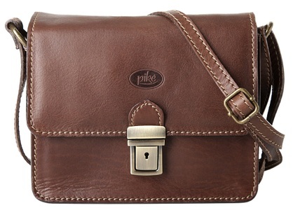 PIKÉ, Piké Umhängetasche, Piké Umhängetasche, echt Leder, Made in Italy