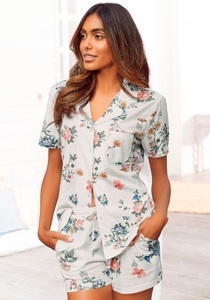 VIVANCE DREAMS, Vivance Dreams Shorty, mit Allover Print, Vivance Dreams Shorty, (2 tlg.), mit Allover Print
