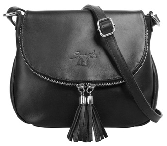 SAMANTHA LOOK, Samantha Look Umhängetasche, Samantha Look Umhängetasche, echt Leder, Made in Italy
