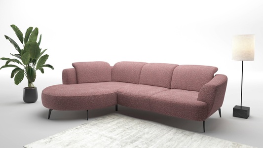 sit&more Ecksofa »Zoe«, ink.Sitztiefenverstellung, wahlweise mit Kopfteilverstellung