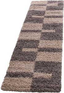 AYYILDIZ, Hochflor-Teppich, »Gala Shaggy 2505«, Ayyildiz, rechteckig, Höhe 30 mm, maschinell gewebt, Ayyildiz Teppiche Hochflor-Läufer »Gala Shaggy 2505«, rechteckig, 30 mm Höhe, 80cm x 250cm (BxL)