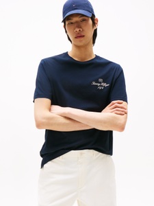 Tommy Hilfiger T-Shirt »OUTLINE FLAG SCRIPT TEE«