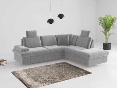 sit&more Ecksofa »Moreno«, mit Armteilverstellung,wahlweise mit Bettfunktion