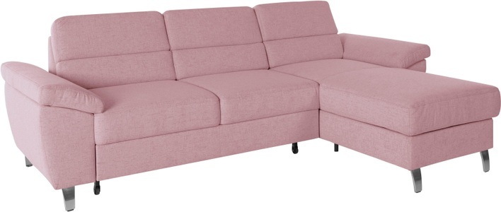 SIT&MORE, sit&more Ecksofa, sit&more Ecksofa »Sorano L-Form« wahlweise mit Bettfunktion und Bettkasten
