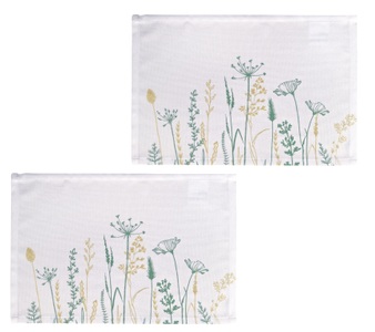 my home Platzset »Nérac« 2er Set, basic, bedruckt, pflegeleicht, Esszimmer, Wohnzimmer